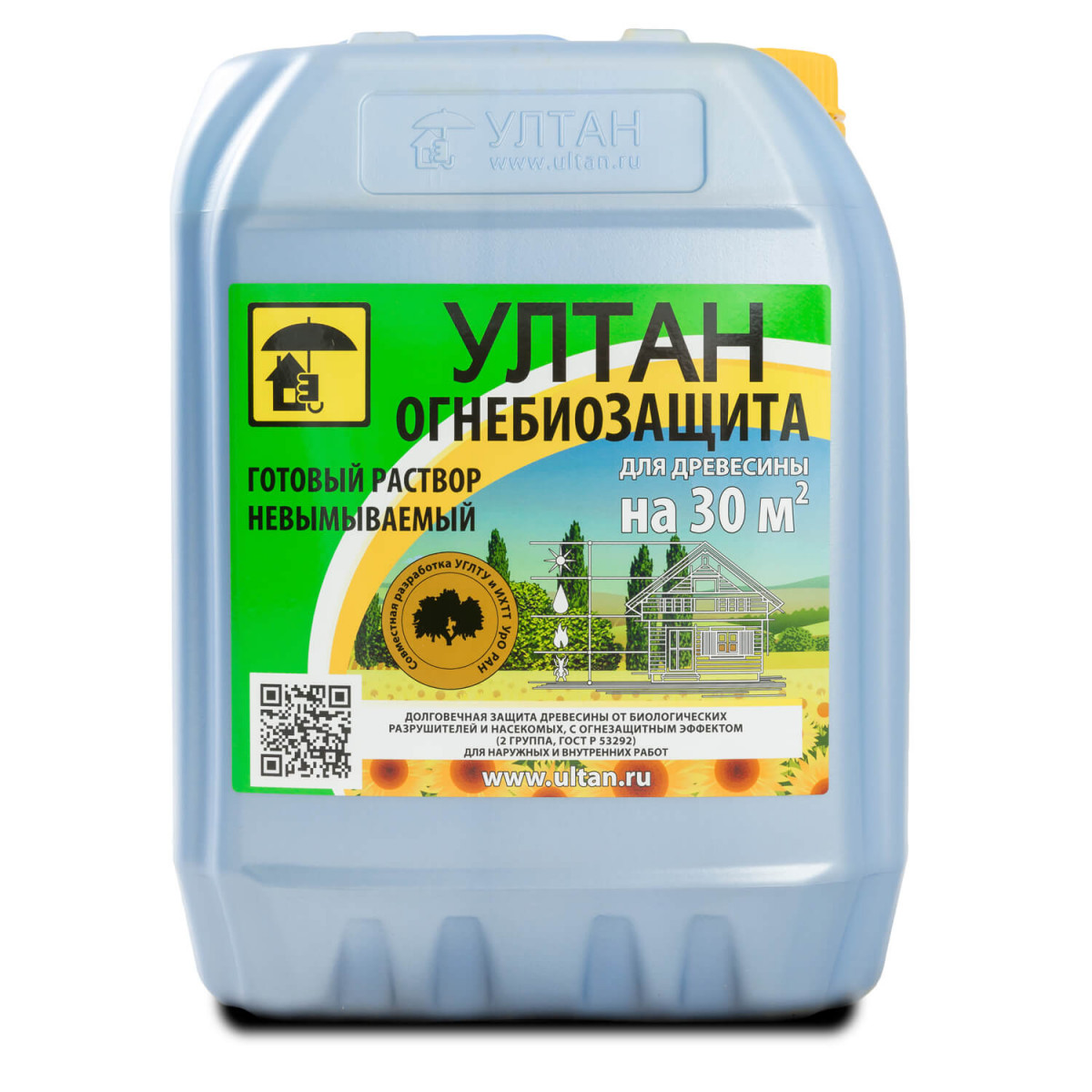 Ултан раствор 10л огнебиозащита Ултан раствор 10л огнебиозащита